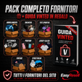 TUTTI I FORNITORI + GUIDA VINTED